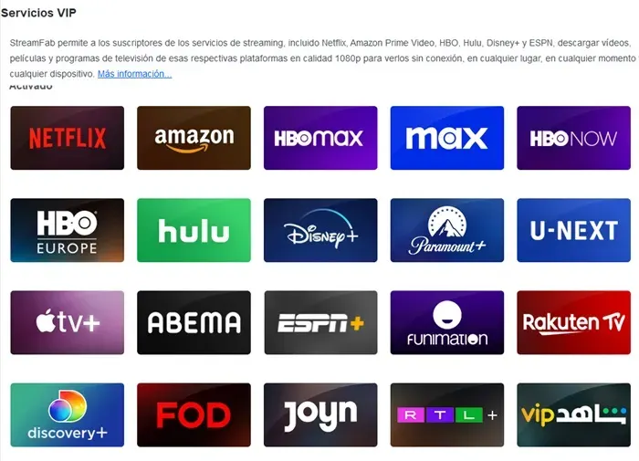 DVDFab StreamFab Versión Full Español