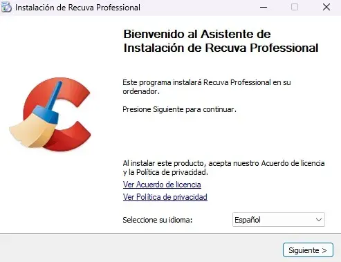 Piriform Recuva Versión Pro Full Español Piriform Recuva Versión Pro Full Español