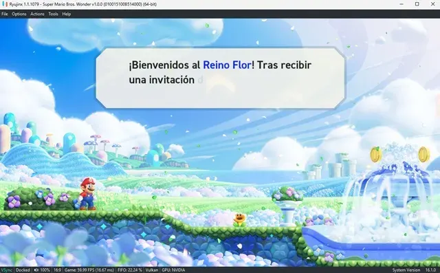 Super Mario Bros. Wonder (2023) PC Emulado Español