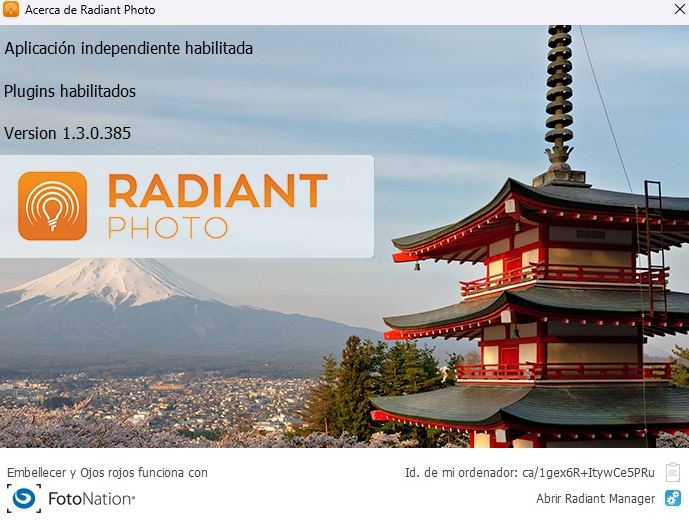 Radiant Photo Versión Full Español Radiant Photo Versión Full Español