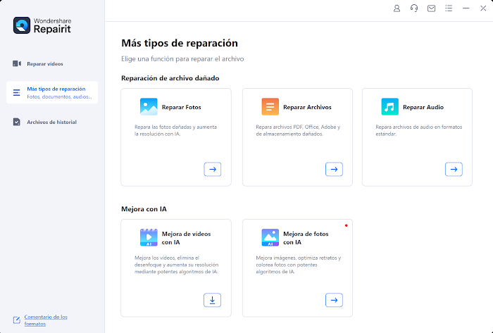 Wondershare Repairit Versión Full Español