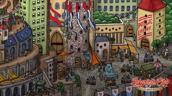 Labyrinth City: Pierre the Maze Detective (2021) PC Full Español