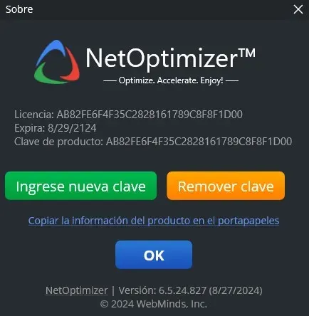 WebMinds NetOptimizer Versión Full Español WebMinds NetOptimizer Versión Full Español