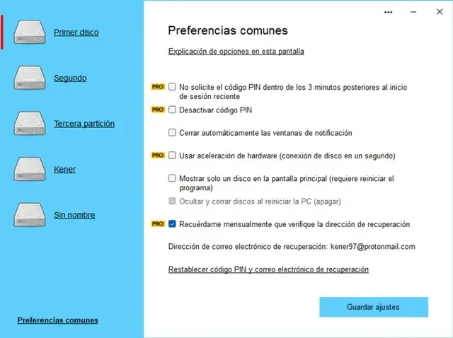 Secret Disk Professional Versión Full Español