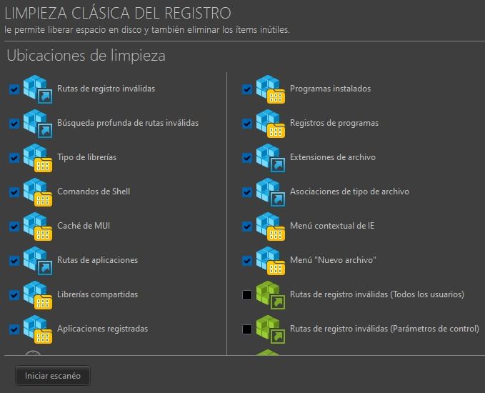 Reg Organizer Versión Final - Captura de pantalla