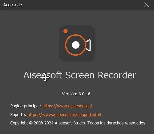 Aiseesoft Screen Recorder Versión Full + Portable