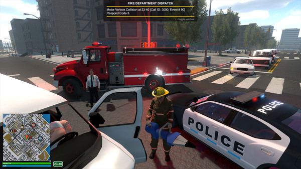 Flashing Lights - Police, Firefighting, EMS Simulator (2023) PC Full Español