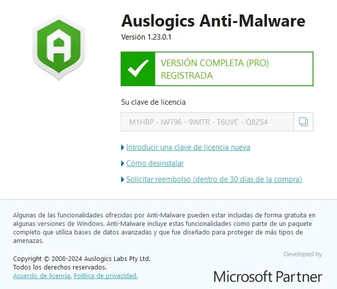 Auslogics Anti-Malware Versión Full Español + Portable