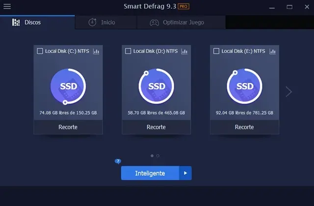 IObit Smart Defrag Pro Full Español