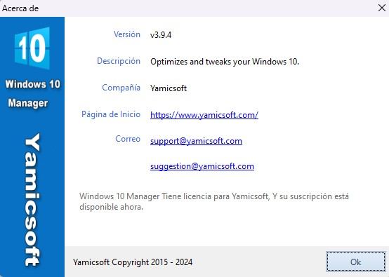 Windows 10 Manager Versión Full Español