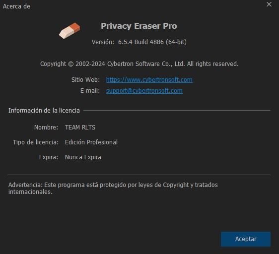 Privacy Eraser Pro Versión Full Español