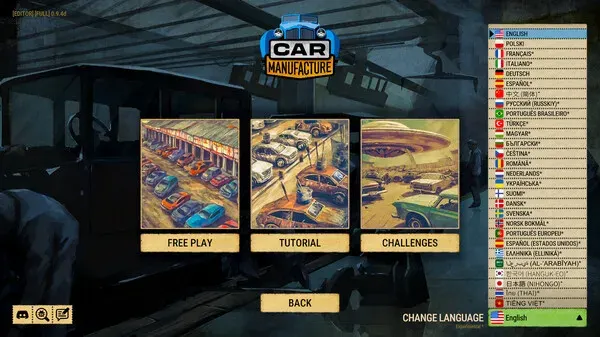Car Manufacture PC Game Español