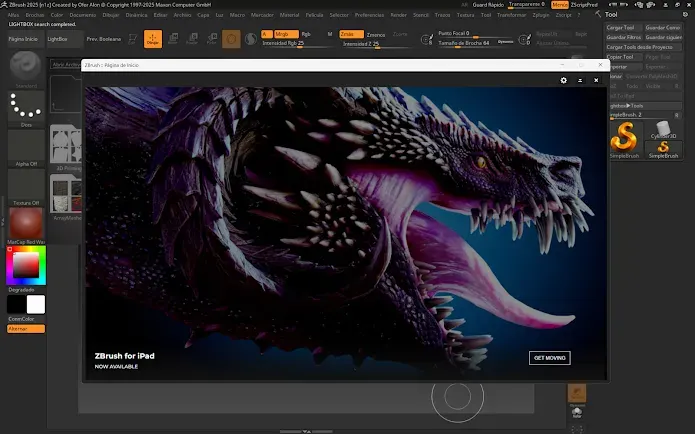 Pixologic ZBrush Versión Full Español Pixologic ZBrush Versión Full Español