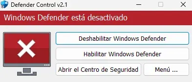 Defender Control Versión Español