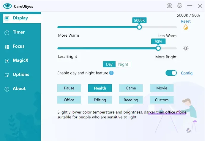 CareUEyes Pro Versión Full | Protege tus ojos
