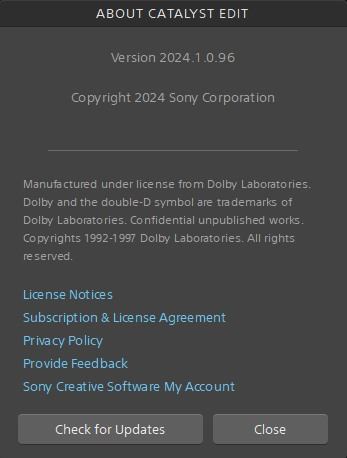 Sony Catalyst Production Suite Versión Full