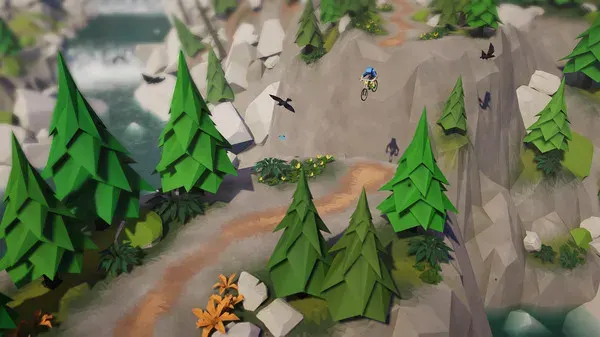 Lonely Mountains: Downhill (2019) PC Full Español