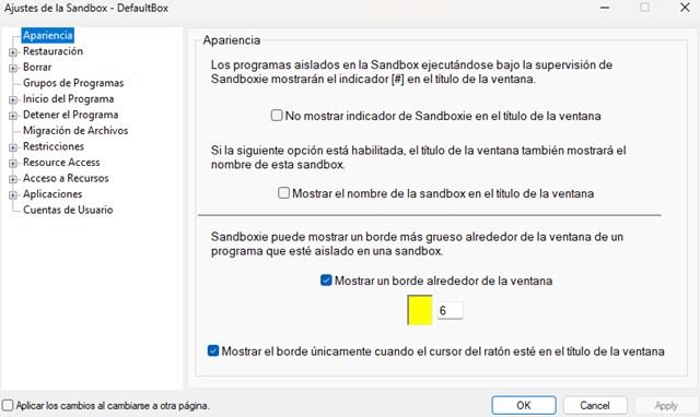 Sandboxie Plus Versión Español