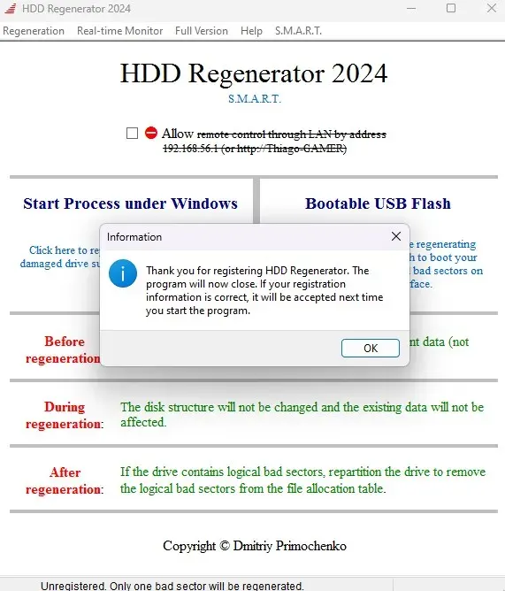 HDD Regenerator Versión Full