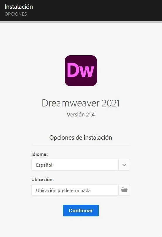 Adobe Dreamweaver CC 2021 Versión Full Español