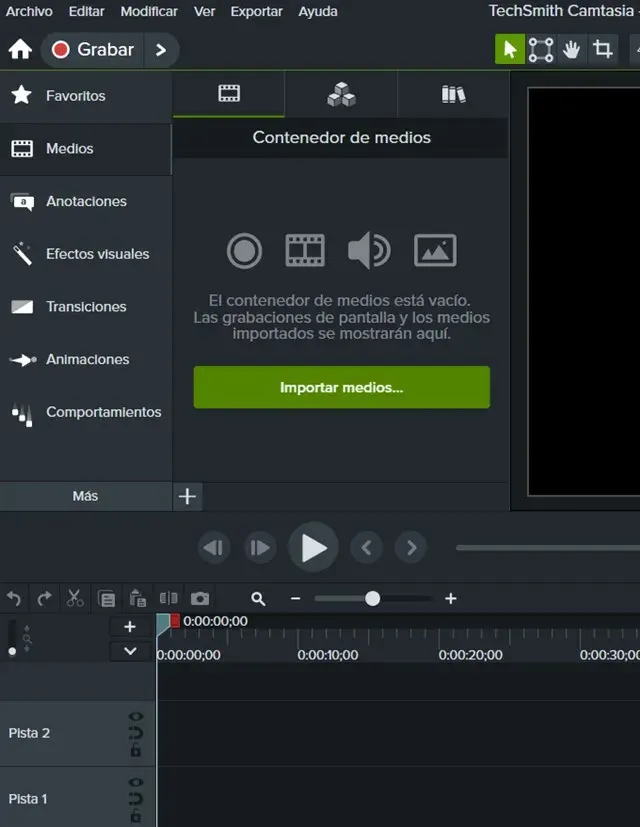 TecnSmith Camtasia Studio Versión Full Español