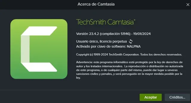TecnSmith Camtasia Studio Versión Full Español