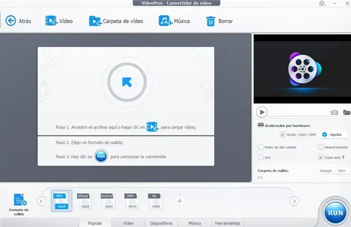 VideoProc Converter AI Versión Full Español