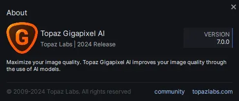 Topaz Gigapixel AI Versión Full