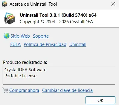 Uninstall Tool Versión Full Español