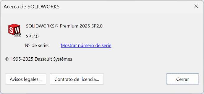 SolidWorks 2025 SP2.0 Full Premium Español
