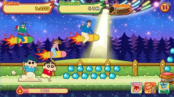 CRAYON SHINCHAN The Storm Called! FLAMING KASUKABE RUNNER!! (2022) PC Full Español 