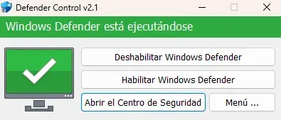 Defender Control Versión Español