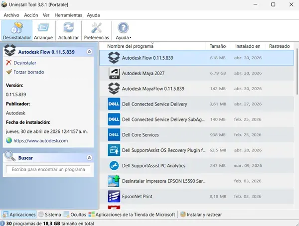 Uninstall Tool Versión Full Español