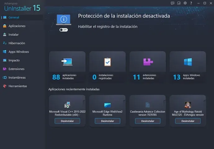 Ashampoo UnInstaller Versión Final Español + Portable