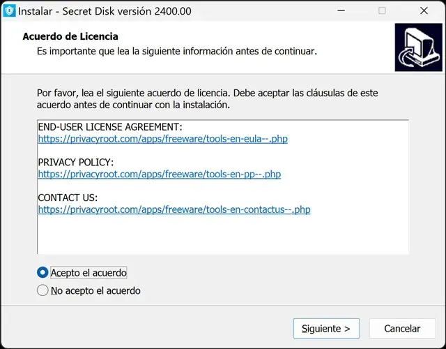Secret Disk Professional Versión Full Español
