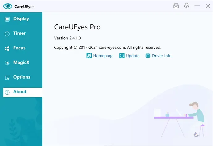 CareUEyes Pro Versión Full | Protege tus ojos