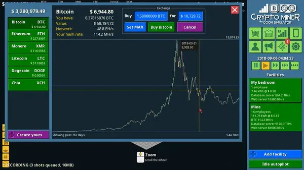 Crypto Miner Tycoon Simulator (2022) PC Full Español