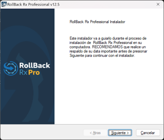 RollBack Rx Professional Versión Full Español