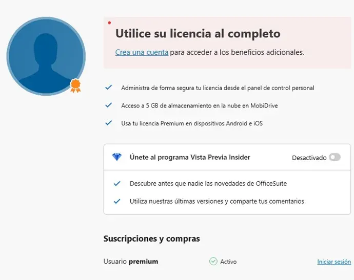 OfficeSuite Premium Edition Versión Full Español