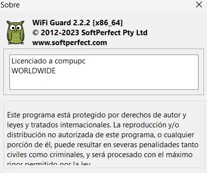 SoftPerfect WiFi Guard Versión Full SoftPerfect WiFi Guard Versión Full