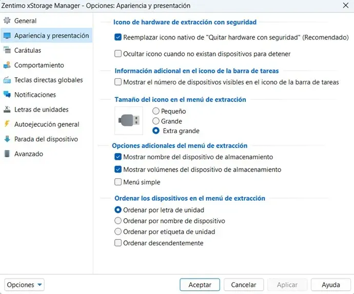 Zentimo xStorage Manager Español Versión - Gestor de dispositivos USB