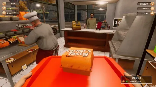 Corner Kitchen Fast Food Simulator (2025) PC Full Español