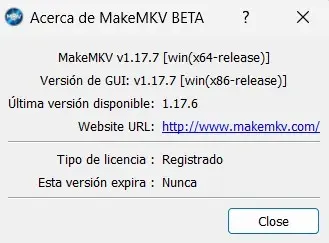 MakeMKV Versión Full Español