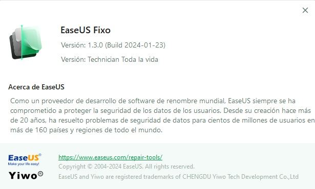 EaseUS Fixo Technician Build Full Español