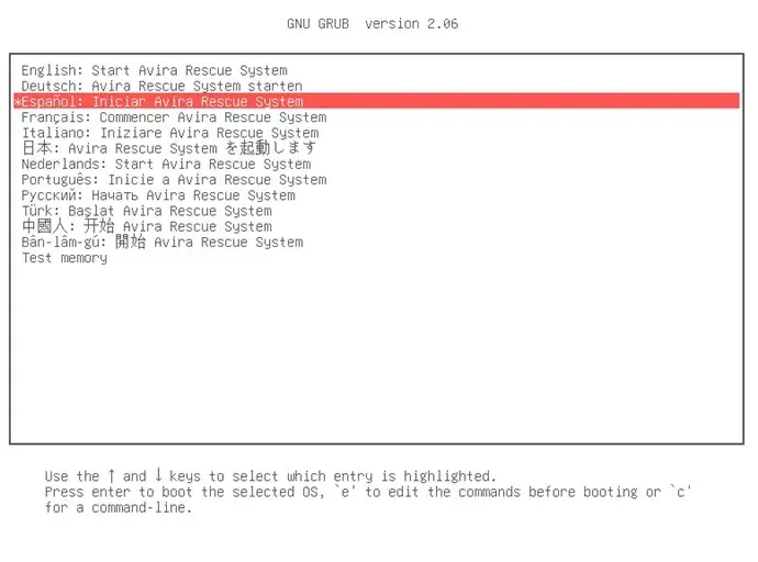 Avira Rescue System Versión Full Español