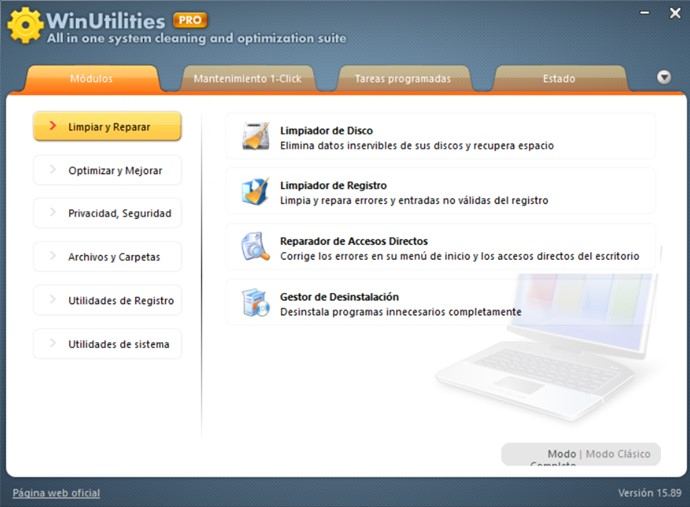 WinUtilities Professional Versión Final WinUtilities Professional Versión Final