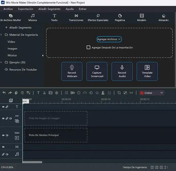Windows Movie Maker Versión Full Español