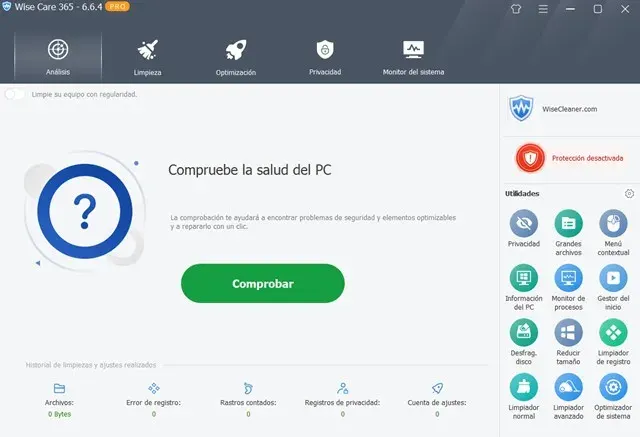 Wise Care 365 Pro Versión Final Full Español