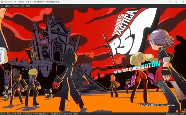 Persona 5 Tactica (2023) PC Emulado Español Persona 5 Tactica (2023) PC Emulado Español