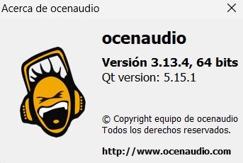 OcenAudio Versión Español
